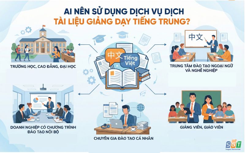 Dịch tài liệu giảng dạy tiếng Trung