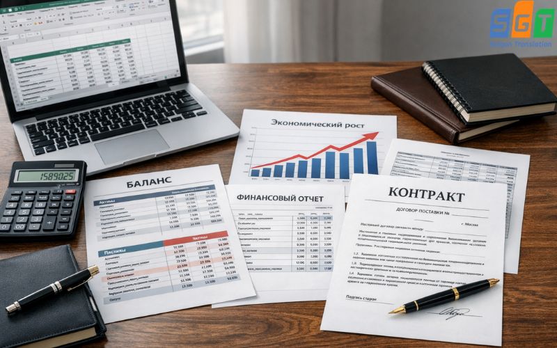 Dịch tài liệu kinh tế tiếng Nga