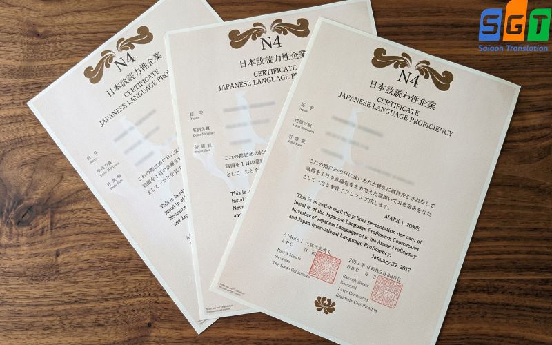 Dịch bằng cấp tiếng Nhật đáp ứng nhu cầu đa dạng của khách hàng 
