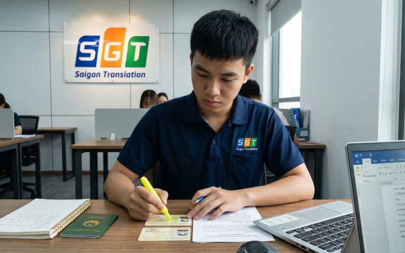 Dịch bằng lái xe tiếng Trung tại Sài Gòn chuyên nghiệp