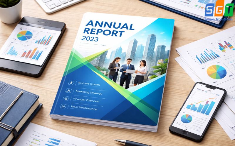 Dịch báo cáo thường niên tiếng Nhật tại Sài Gòn