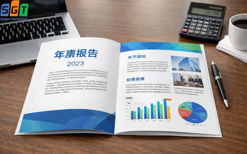 Dịch báo cáo thường niên tiếng Trung tại Sài Gòn chuyên nghiệp