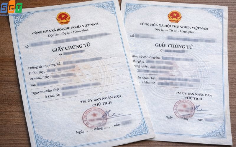 Dịch giấy chứng tử tiếng Trung tại Sài Gòn chuyên nghiệp