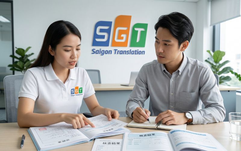 Dịch hồ sơ bệnh án tiếng Nhật chuyên nghiệp