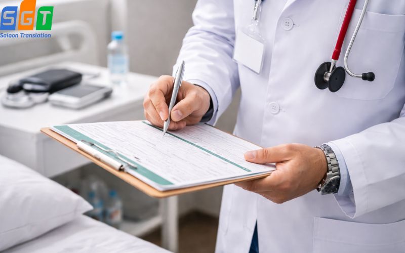 Dịch hồ sơ bệnh viện tiếng Nhật tại Sài Gòn chuyên nghiệp