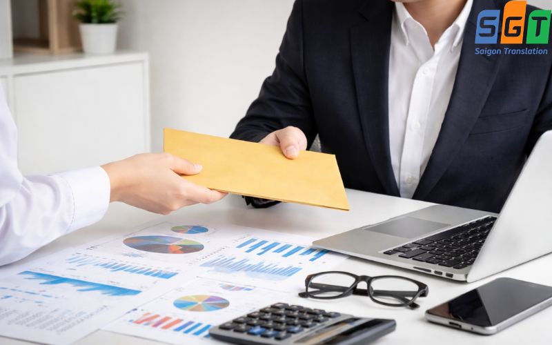 Dịch hồ sơ ngân hàng tiếng Trung tại Sài Gòn uy tín