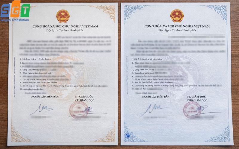 Dịch lý lịch tư pháp tiếng Trung chuẩn pháp lý