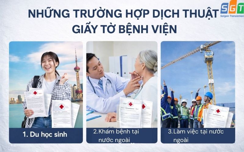 Dịch thuật giấy tờ bệnh viện cá nhân chuyên nghiệp 
