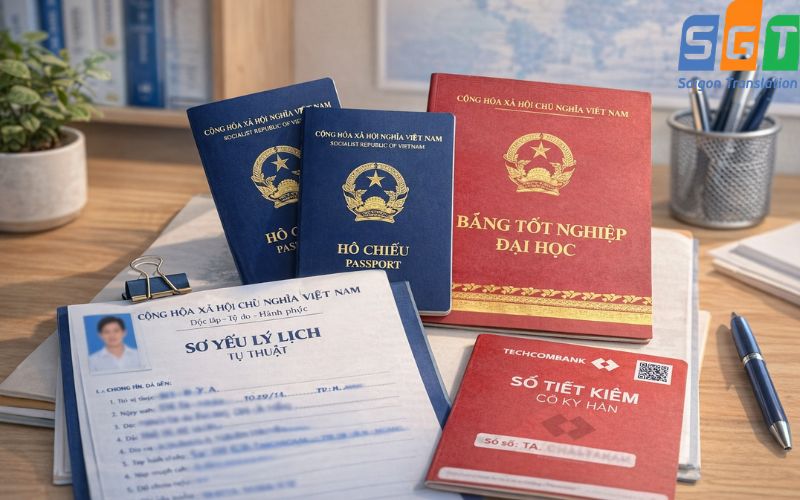 Dịch thuật giấy tờ du học đầy đủ, đúng hạn 