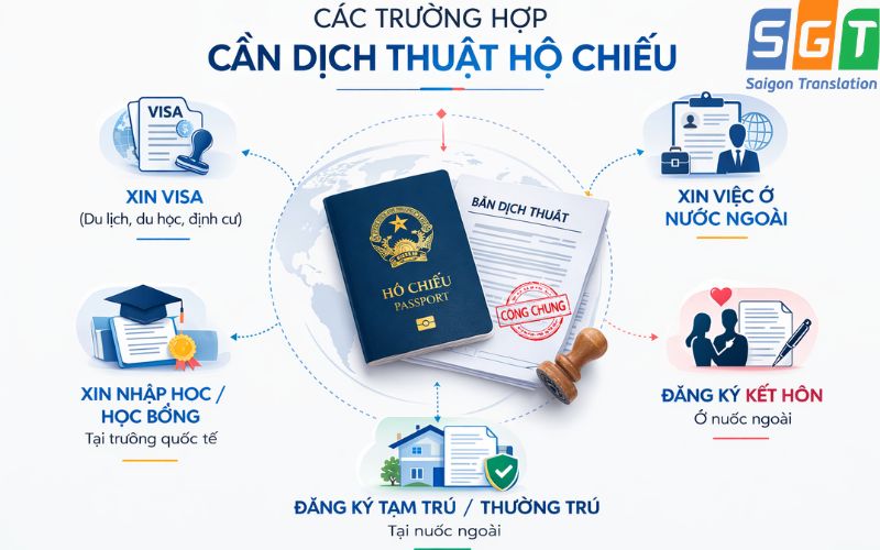 Dịch hộ chiếu chuyên nghiệp, an toàn 