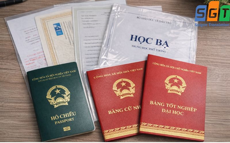 Dịch thuật hồ sơ du học chuyên nghiệp, nhanh chóng 