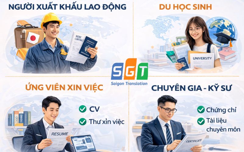 Dịch thuật hồ sơ xin việc uy tín, nhanh chóng 