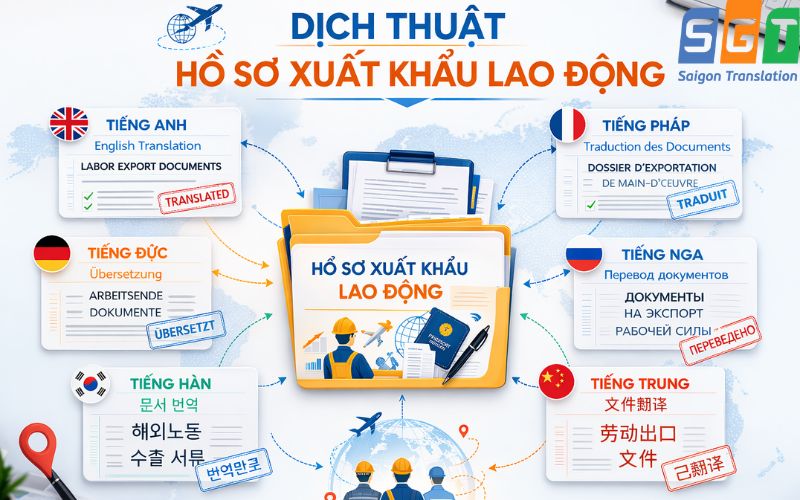 Dịch thuật hồ sơ xuất khẩu lao động chuyên nghiệp