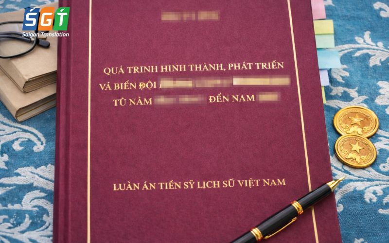 Dịch thuật luận án tiến sĩ chuyên nghiệp, nhanh chóng 