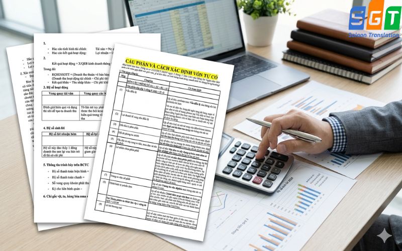 Dịch thuật tài liệu ngân quỹ uy tín, chính xác 