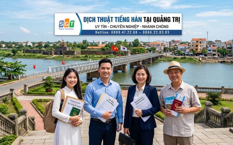 Dịch tiếng Hàn tại Quảng Trị chuyên nghiệp, nhanh chóng, uy tín