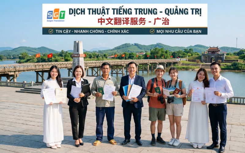 Dịch tiếng Trung tại Quảng Trị 