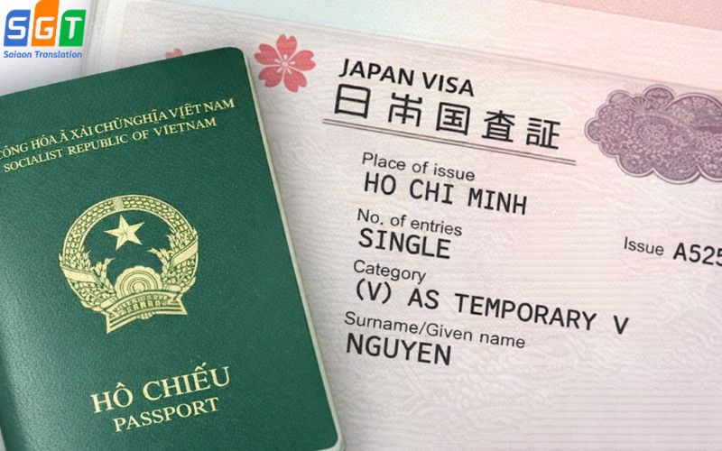 Dịch Visa tiếng Nhật chính xác, uy tín