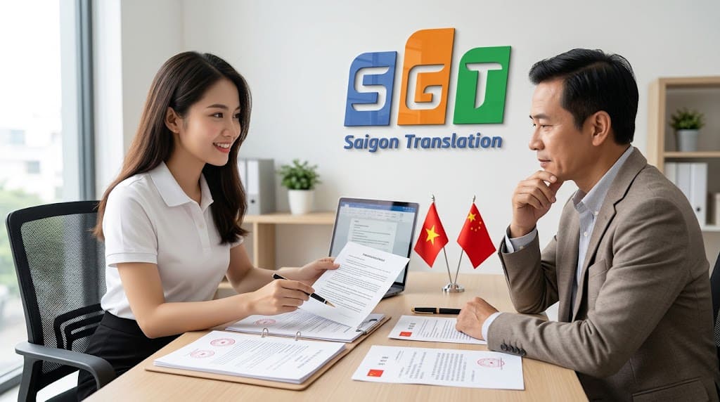 Khách hàng được tư vấn quy trình và thủ tục hợp pháp hóa chi tiết và chuẩn xác