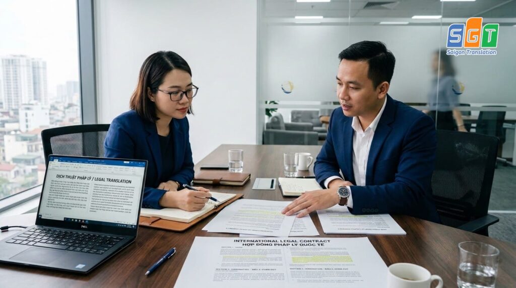 Tư vấn dịch vụ dịch văn bản pháp luật quốc tế tiếng Anh chuyên nghiệp
