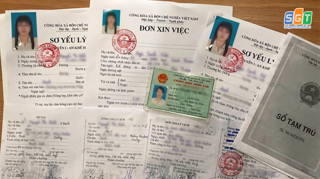 Bản dịch được công chứng chuẩn pháp lý