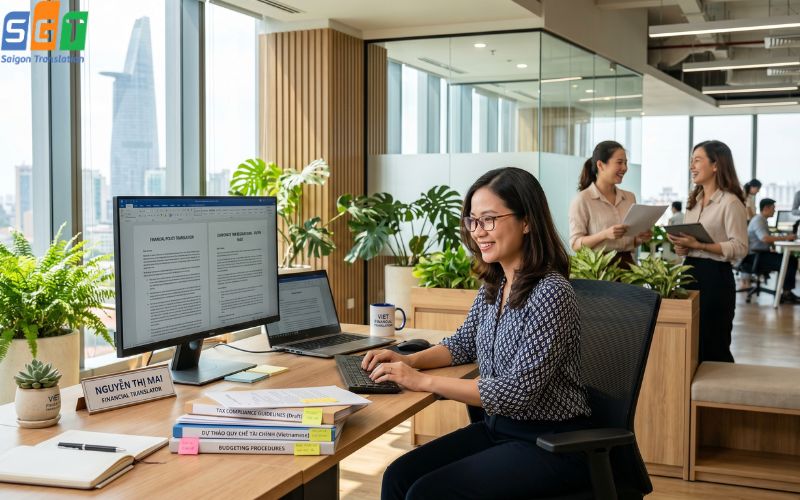 Dịch chính sách tài chính tiếng Thái uy tín 