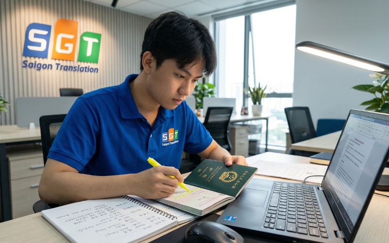 Dịch hộ chiếu tiếng Trung chuyên nghiệp, nhanh chóng