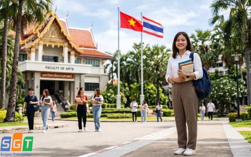 Dịch hồ sơ du học tiếng Thái chuẩn xác 