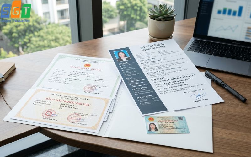 Dịch hồ sơ xin việc tiếng Thái đa dạng đáp ứng nhu cầu khách hàng