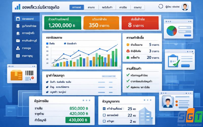 Dịch phần mềm tiếng Thái chất lượng cao