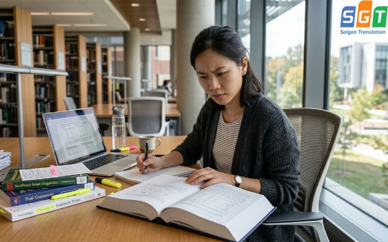 Dịch tài liệu nghiên cứu tiếng Thái chất lượng cao 