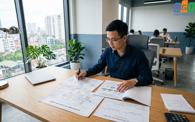 Dịch tài liệu sản xuất tiếng Thái chuẩn xác 