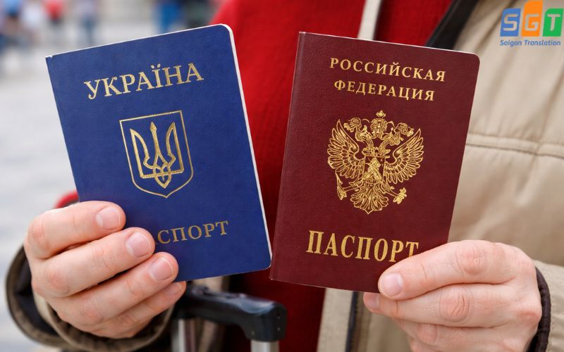 Dịch hộ chiếu tiếng Nga chuyên nghiệp 