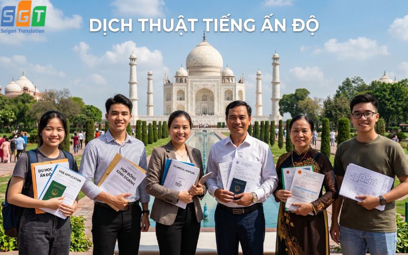 Dịch thuật tiếng Ấn Độ chuyên nghiệp, uy tín 