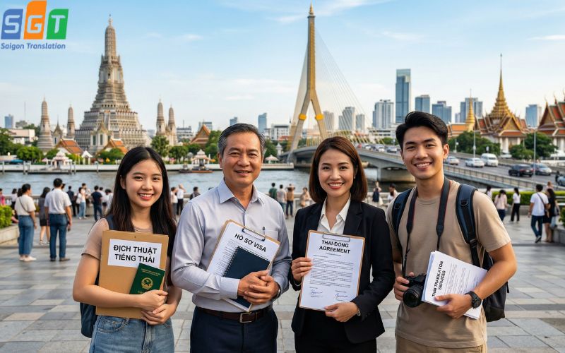 Dịch thuật tiếng Thái online chuyên nghiệp, đa dạng 