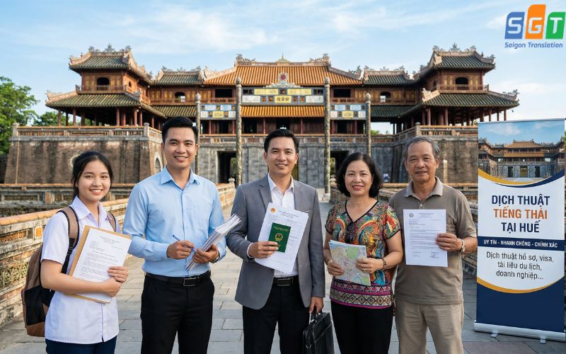 Dịch thuật tiếng Thái tại Huế uy tín, chuyên nghiệp 