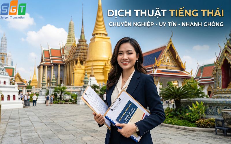 Dịch thuật tiếng Thái TP HCM 