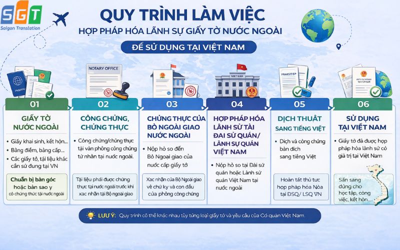 Hợp pháp hóa lãnh sự tại Đồng Nai