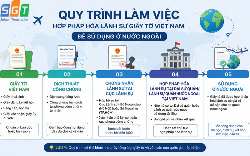 Hợp pháp hóa lãnh sự tại Đồng Nai hợp pháp
