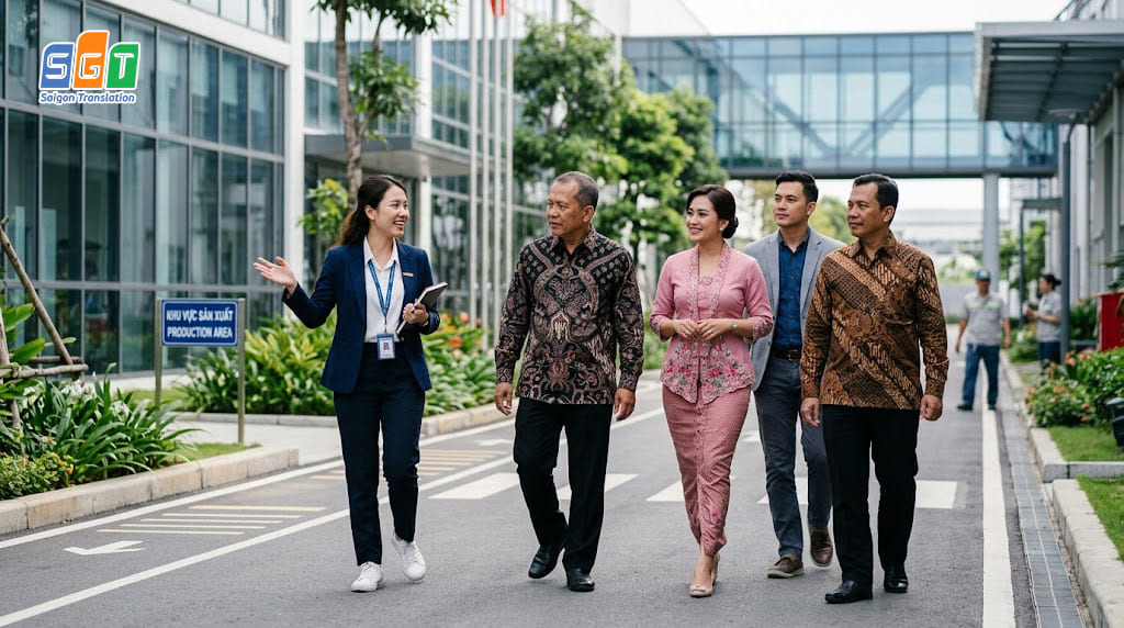  Dịch vụ phiên dịch tháp tùng