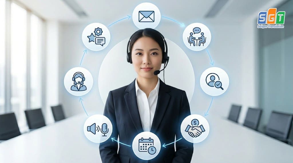 Quy trình làm việc chuyên nghiệp, hiện đại