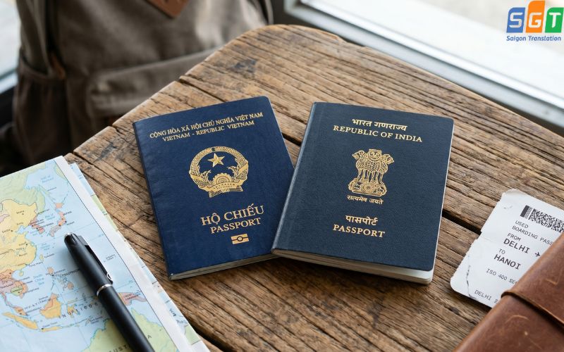 Dịch visa tiếng ấn độ nhanh chóng