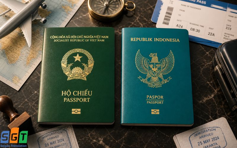 Dịch hộ chiếu tiếng Indonesia nhanh chóng, chính xác 