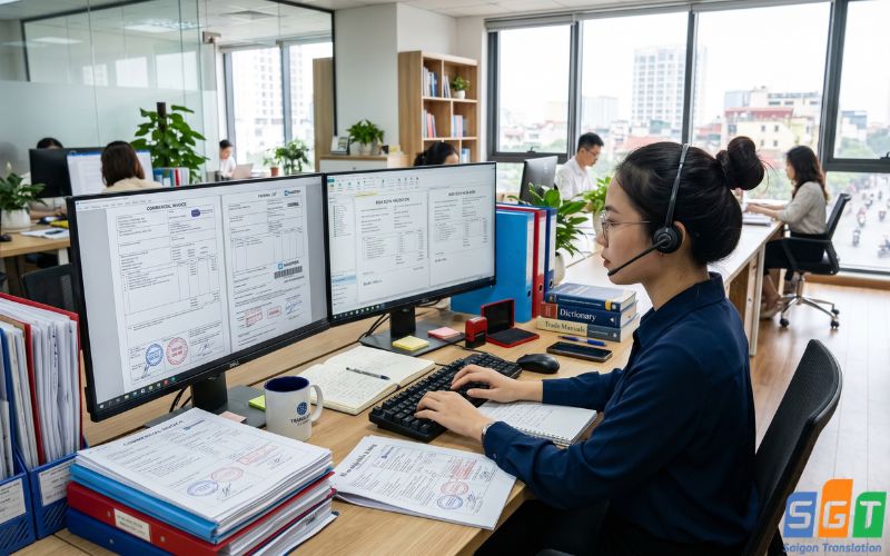 Dịch hồ sơ hàng hóa tiếng Indonesia nhanh chóng