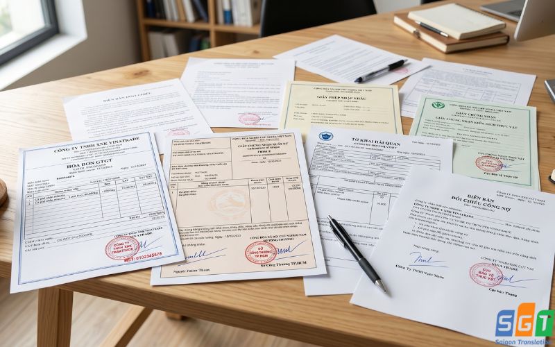 Dịch hồ sơ hàng hóa tiếng Tây Ban Nha chuyên nghiệp 