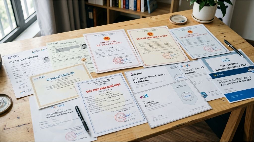 dịch chứng chỉ tiếng tây ban nha uy tín 